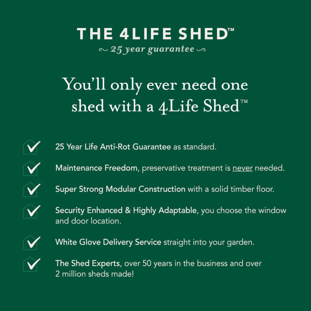 4LIFE Apex Shed 5×3 – Single Door – 2 Window with Installation 5013053199459 2